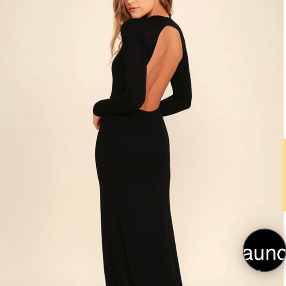 LuLu’s Backless Maxi Dress